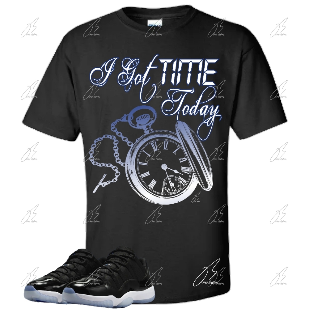 Jordan 11 Space Jam Matching Shirt,Got Time Unisex Graphic Tee,Best Gift,Mens